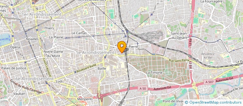 localisation de l'entreprise MONSIEUR SERDAR YALCIN à MARSEILLE