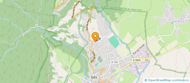 localisation de l'entreprise MONSIEUR SERDAR YILMAZ  GEX