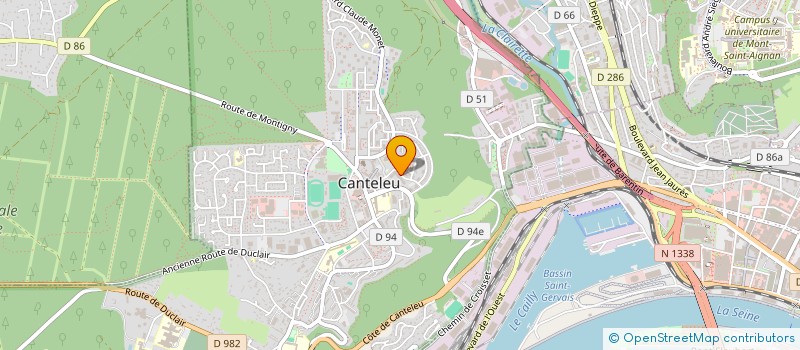 localisation de l'entreprise MONSIEUR SEREF ARLI  CANTELEU