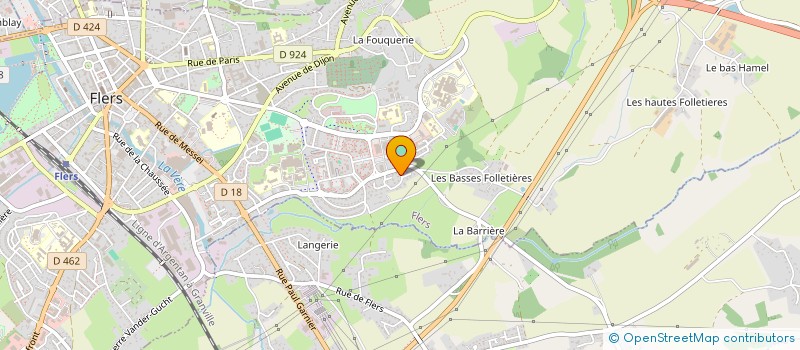 localisation de l'entreprise MONSIEUR SEREF BAYRAK à FLERS