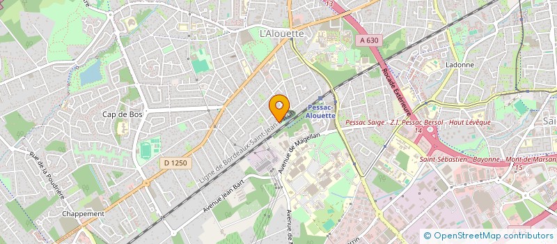 localisation de l'entreprise MONSIEUR SEREF SOYTURK  PESSAC