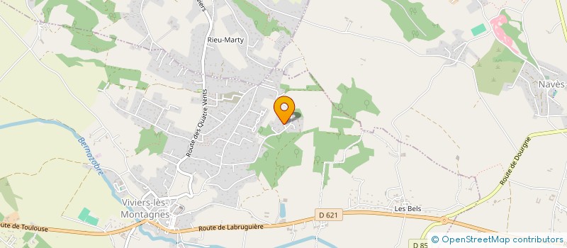 localisation de l'entreprise MONSIEUR SEREMAIA BAIKEINUKU  VIVIERS-LES-MONTAGNES