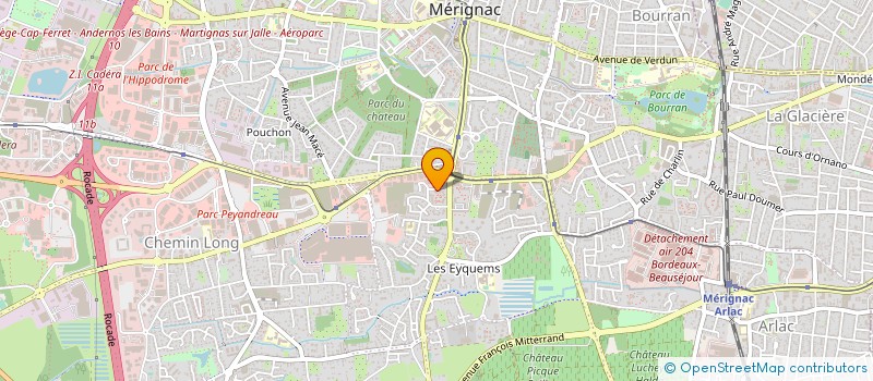 localisation de l'entreprise MONSIEUR SEREY ROTHA TUY  MERIGNAC