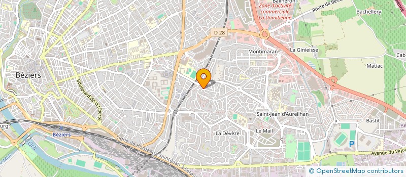 localisation de l'entreprise MONSIEUR SERGA BATISTA à BEZIERS