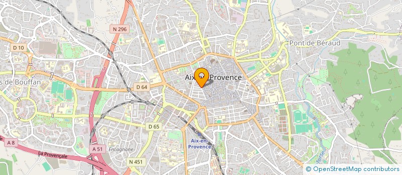 localisation de l'entreprise MONSIEUR SERGE ABADIE à AIX-EN-PROVENCE