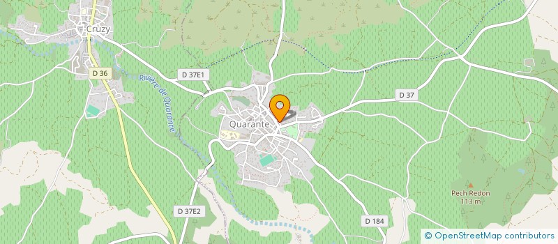 localisation de l'entreprise MONSIEUR SERGE ABELLO  QUARANTE