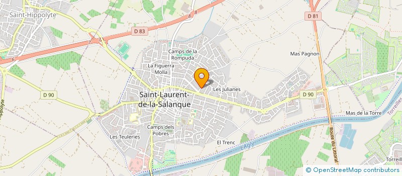 localisation de l'entreprise MONSIEUR SERGE ADELE à SAINT-LAURENT-DE-LA-SALANQUE