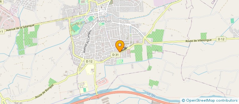 localisation de l'entreprise MONSIEUR SERGE ADEM  BOMPAS