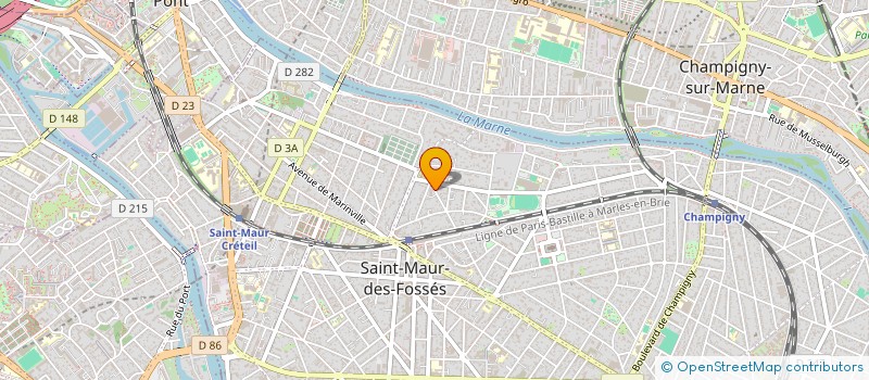 localisation de l'entreprise MONSIEUR SERGE ADNOT  SAINT-MAUR-DES-FOSSES