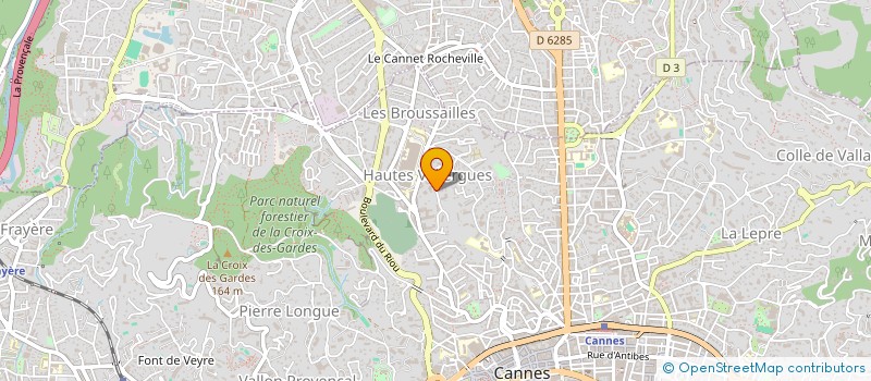 localisation de l'entreprise MONSIEUR SERGE AFONSO à CANNES