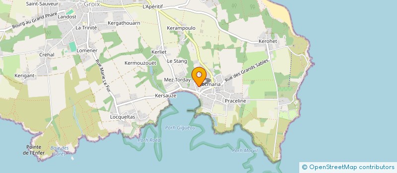 localisation de l'entreprise MONSIEUR SERGE AGUILAR à GROIX