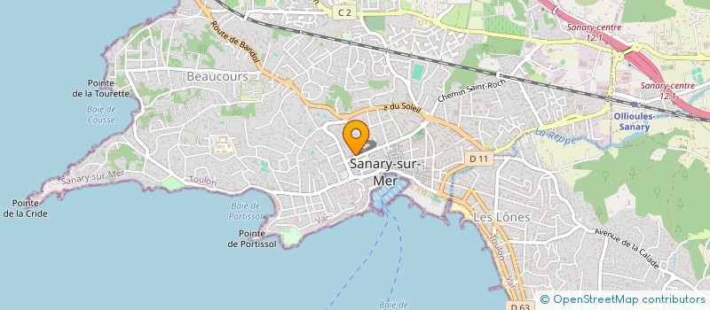 localisation de l'entreprise MONSIEUR SERGE AIM à SANARY-SUR-MER