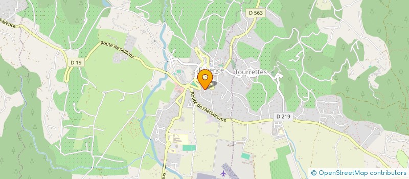 localisation de l'entreprise MONSIEUR SERGE ALANVERT à FAYENCE