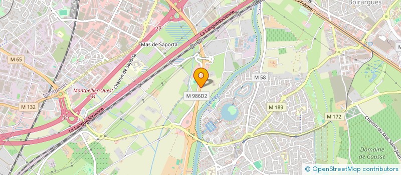 localisation de l'entreprise MONSIEUR SERGE ALBOUY à LATTES