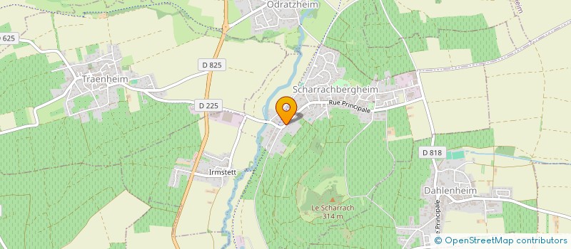 localisation de l'entreprise MONSIEUR SERGE ALEXANDRE  HOHENGFT