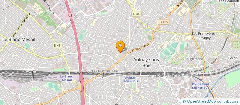 localisation de l'entreprise MONSIEUR SERGE ALLARD à AULNAY-SOUS-BOIS