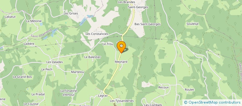 localisation de l'entreprise MONSIEUR SERGE ALLEGRE  COUX ET BIGAROQUE-MOUZENS