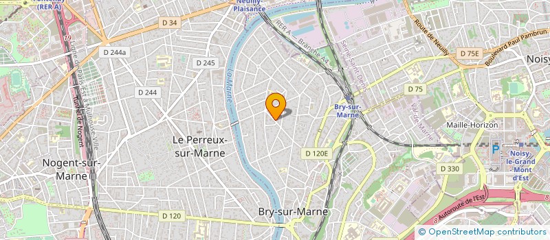 localisation de l'entreprise MONSIEUR SERGE ALLOUCHE  BRY-SUR-MARNE