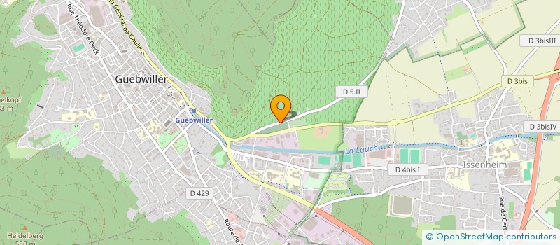 localisation de l'entreprise MONSIEUR SERGE ALTERMATT  GUEBWILLER