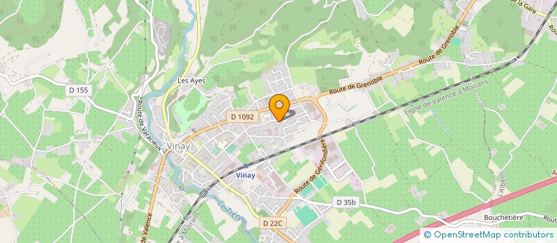 localisation de l'entreprise MONSIEUR SERGE AMATO  VINAY