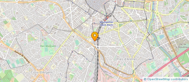 localisation de l'entreprise MONSIEUR SERGE AMEZIEUX à MONTPELLIER