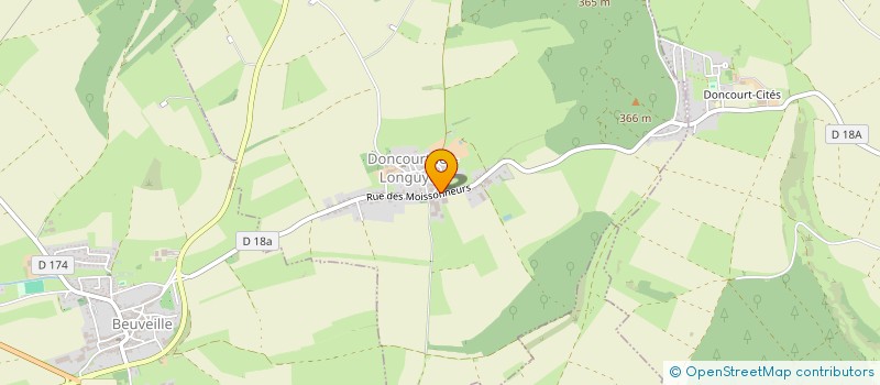 localisation de l'entreprise MONSIEUR SERGE ANDRE  DONCOURT-LES-LONGUYON