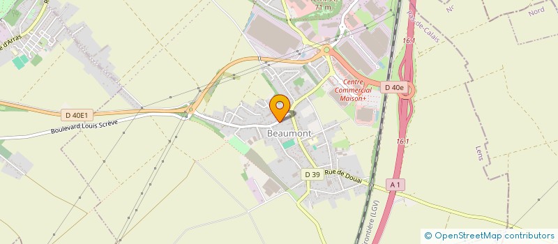 localisation de l'entreprise MONSIEUR SERGE ANDRIOLO à HENIN-BEAUMONT