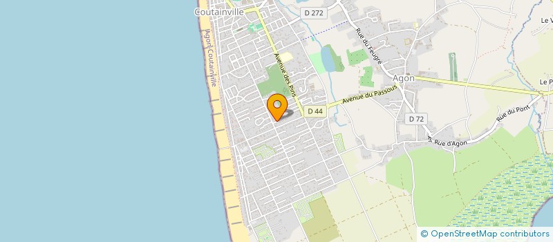 localisation de l'entreprise MONSIEUR SERGE ANGOT  AGON-COUTAINVILLE