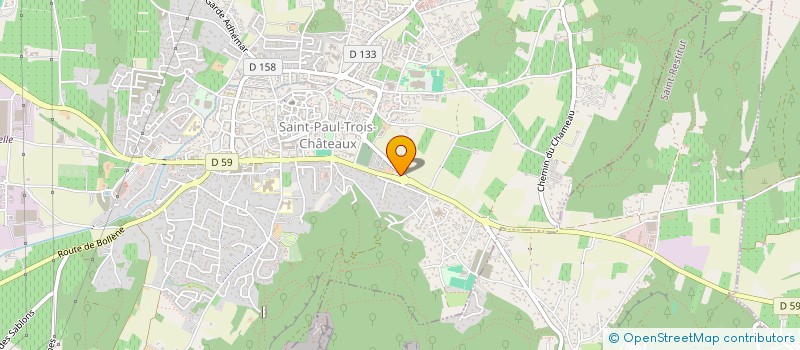 localisation de l'entreprise MONSIEUR SERGE-ANTHONY VIOUNNIKOFF  BOURG-SAINT-ANDEOL