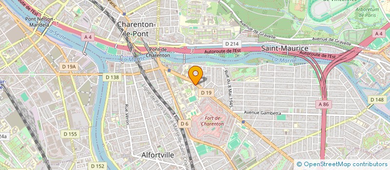 localisation de l'entreprise MONSIEUR SERGE ANTUNES  MAISONS-ALFORT