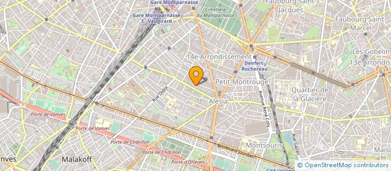 localisation de l'entreprise MONSIEUR SERGE ARTHUR SAADI LAHLOU  PARIS