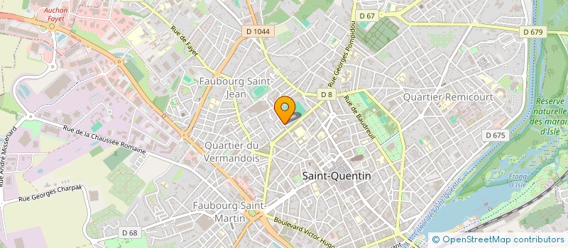 localisation de l'entreprise MONSIEUR SERGE ASSADAN à SAINT-QUENTIN