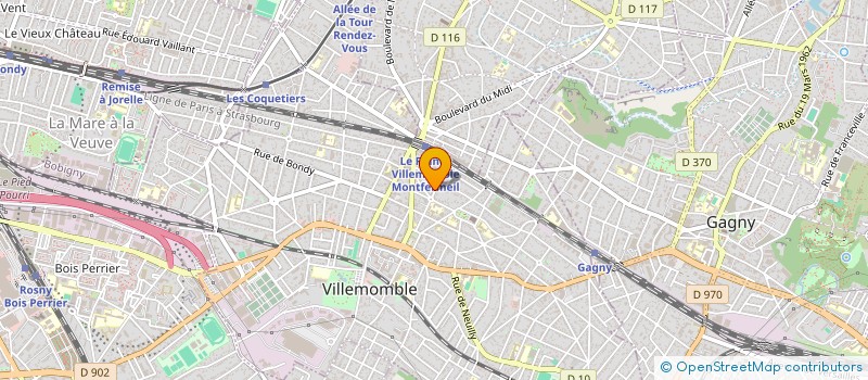 localisation de l'entreprise MONSIEUR SERGE ASSMANN à VILLEMOMBLE