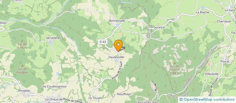 localisation de l'entreprise MONSIEUR SERGE ASTIER  SAINT-VINCENT