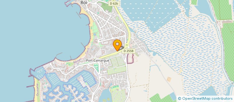 localisation de l'entreprise MONSIEUR SERGE ATLAN  LE GRAU-DU-ROI