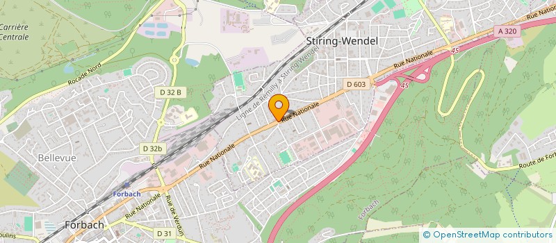 localisation de l'entreprise MONSIEUR SERGE ATZENI à STIRING-WENDEL