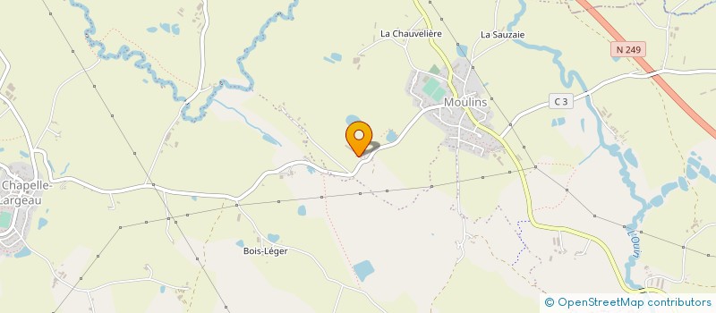 localisation de l'entreprise MONSIEUR SERGE AUGEREAU  MAULEON