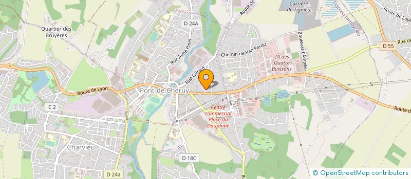 localisation de l'entreprise MONSIEUR SERGE AZIABOU  LYON