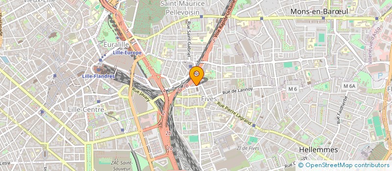 localisation de l'entreprise MONSIEUR SERGE BAETENS à LILLE