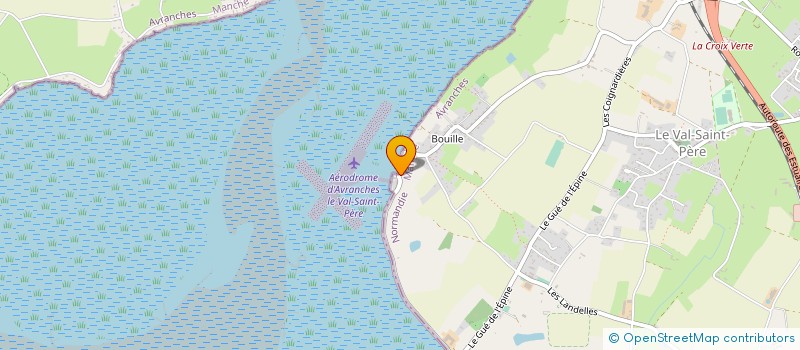 localisation de l'entreprise MONSIEUR SERGE BAILLY  LE VAL-SAINT-PERE