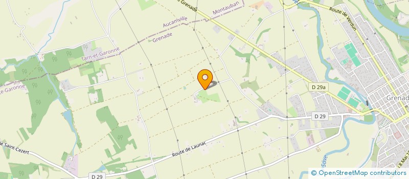 localisation de l'entreprise MONSIEUR SERGE BAJADA  GRENADE SUR GARONNE