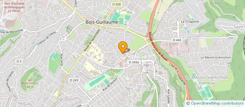localisation de l'entreprise MONSIEUR SERGE BANCE à BOIS-GUILLAUME