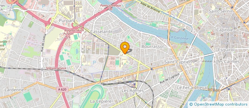localisation de l'entreprise MONSIEUR SERGE BARRE à TOULOUSE