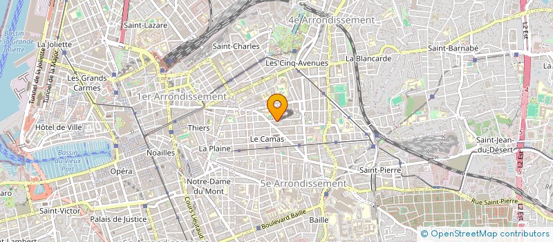 localisation de l'entreprise MONSIEUR SERGE BARTHELEMY à MARSEILLE