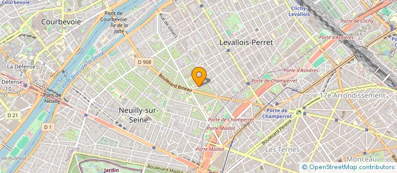 localisation de l'entreprise MONSIEUR SERGE BASSETO à NEUILLY-SUR-SEINE