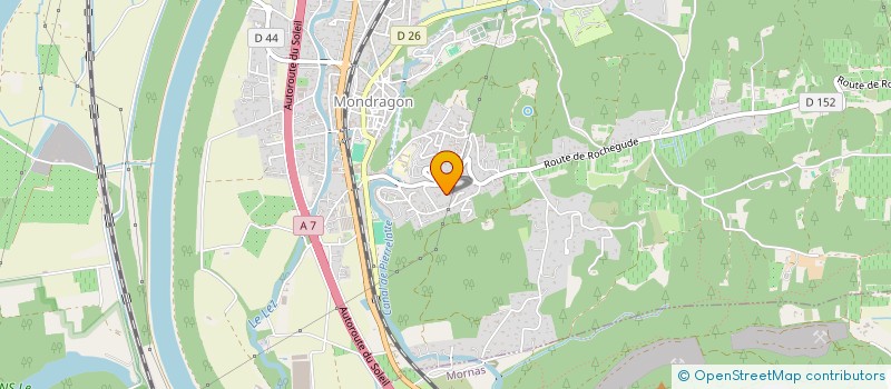 localisation de l'entreprise MONSIEUR SERGE BASTET  MONDRAGON