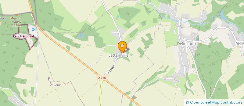 localisation de l'entreprise MONSIEUR SERGE BATIFOULIER  LATTAINVILLE