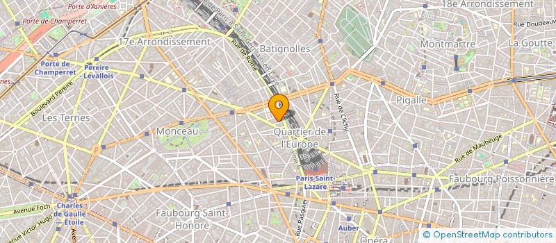 localisation de l'entreprise MONSIEUR SERGE BECCHETTI  PARIS