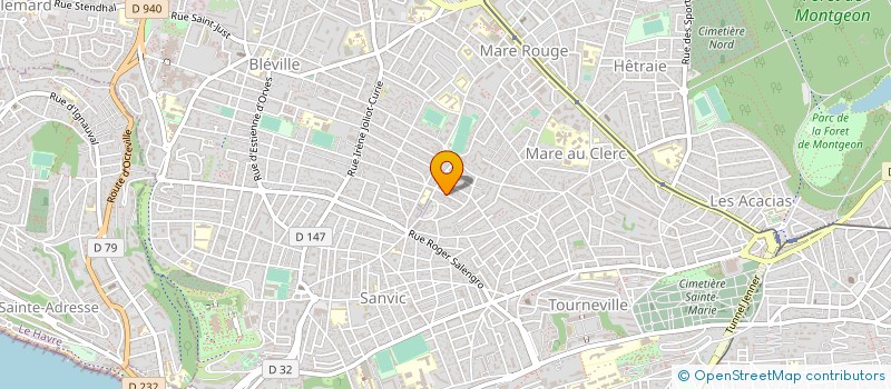 localisation de l'entreprise MONSIEUR SERGE BELHACHE à LE HAVRE