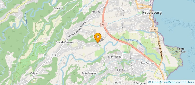 localisation de l'entreprise MONSIEUR SERGE BELIA à PETIT-BOURG